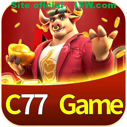 Imagem promocional da C77 Game mostrando a plataforma e suas vantagens